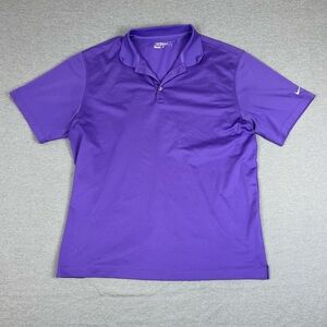 Nike Golf Men's Vibrant Purple Polo Shirt